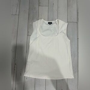 French Laundry Ivory Sleeveless Blouse